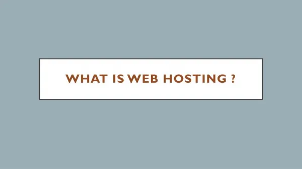 Which Hosting Service is best for Business