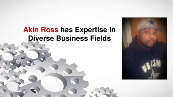 Akin Ross has Expertise in Diverse Business Fields