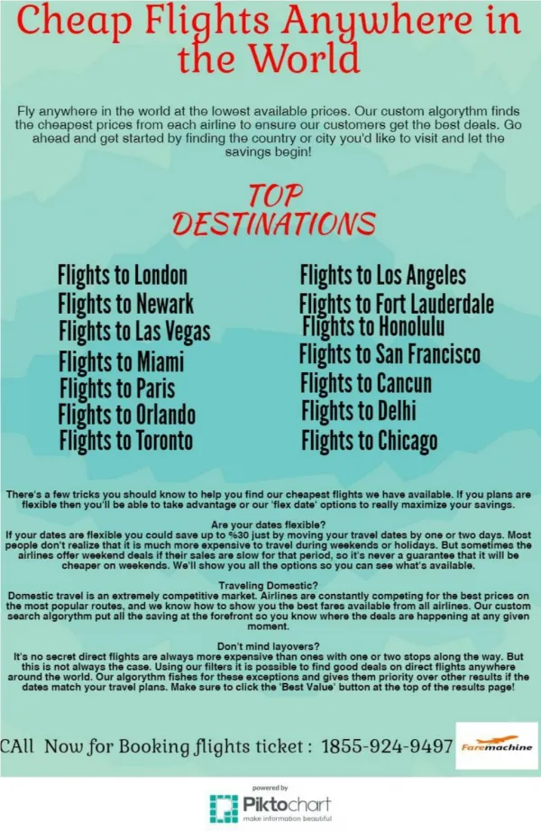 Cheap Flights Anywhere in the World