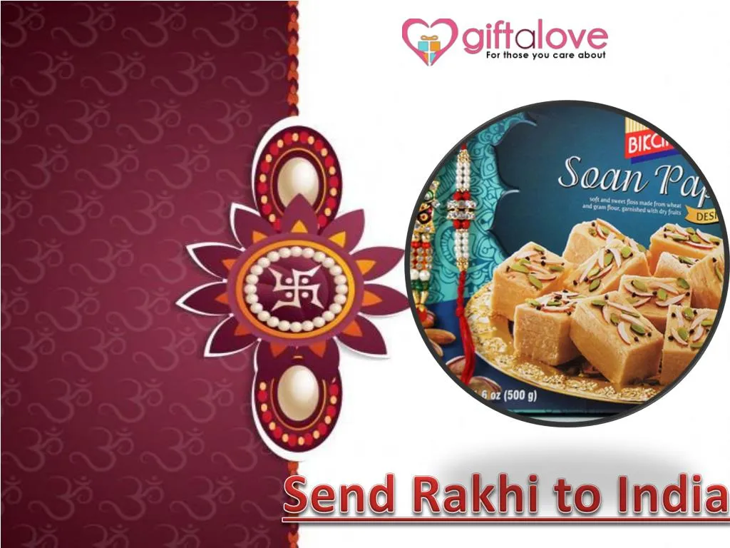 send rakhi to india