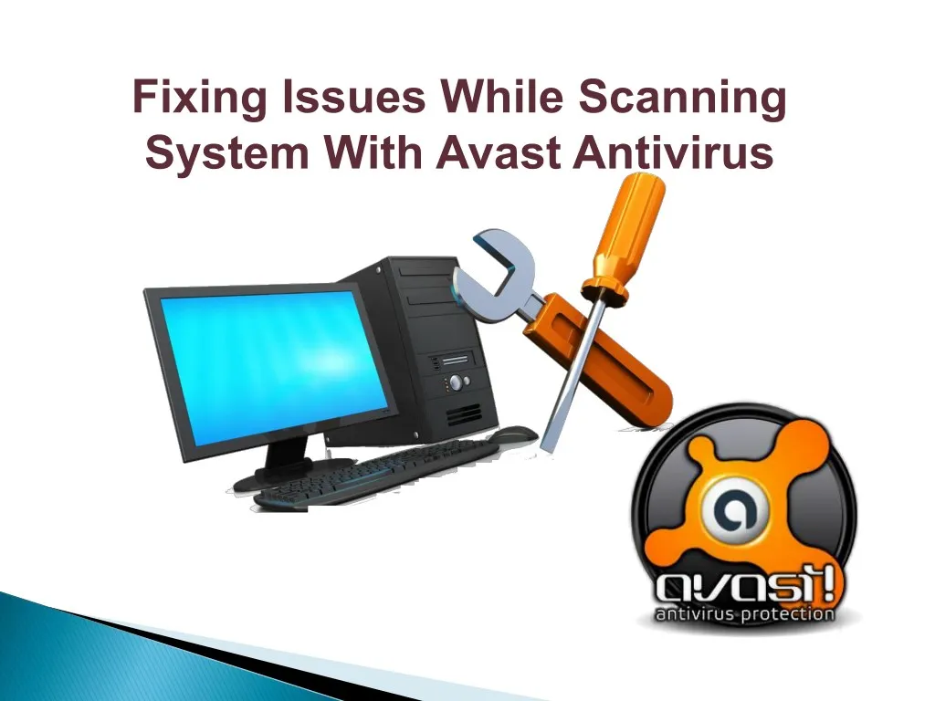 fixing issues while scanning system with avast
