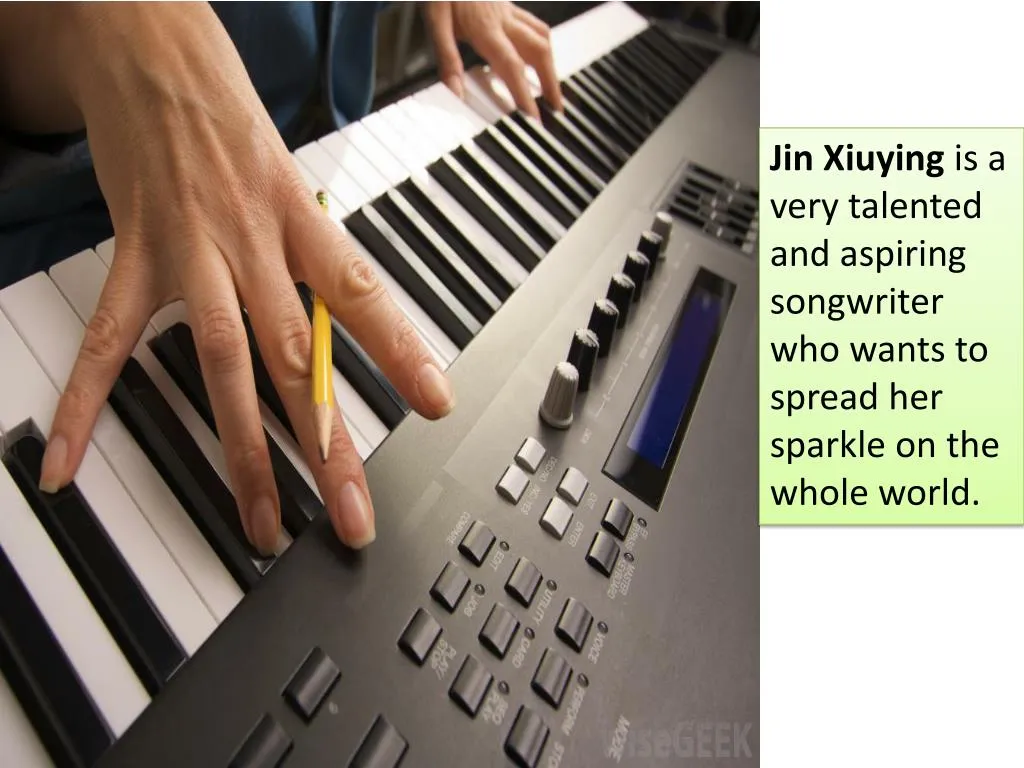 jin xiuying is a very talented and aspiring