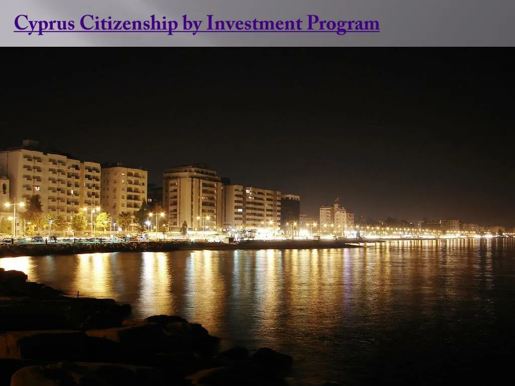 cyprus citizenship by investment program