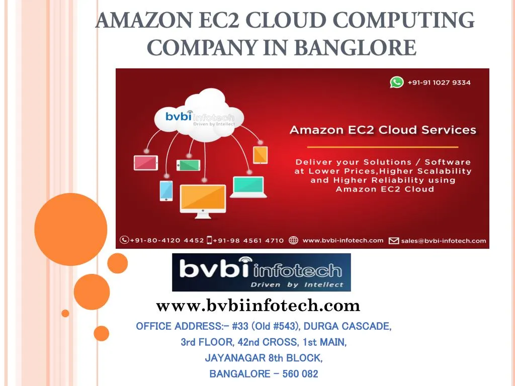 amazon ec2 cloud computing company in banglore