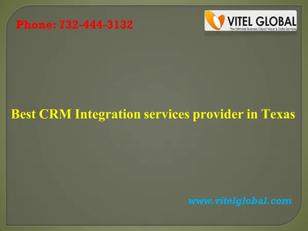 Best CRM Integration services provider in Texas