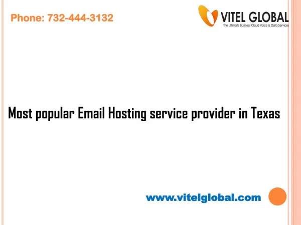 Most popular Email Hosting service provider in Texas