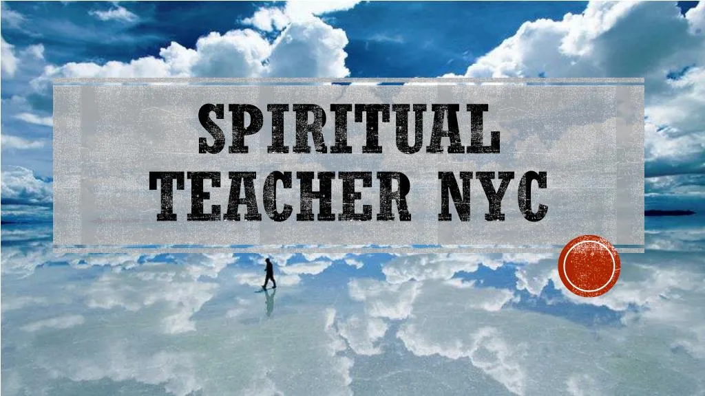 spiritual teacher nyc