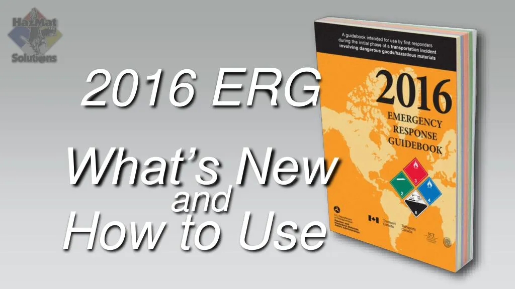 2016 erg what s new and how to use