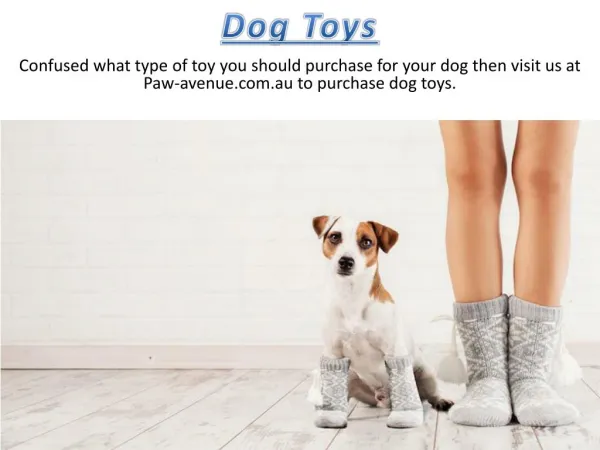Dog Toys - Paw-avenue.com.au