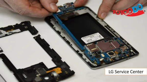 TOTOODO Repair Center Provide Service for LG Mobiles in India