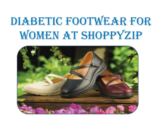 Women diabetic footwear from shoppyzip