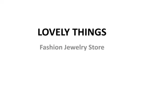 Lovely-things
