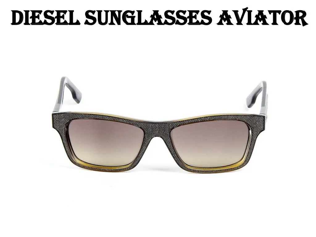 diesel sunglasses aviator
