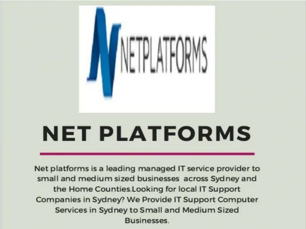 Good Online Backup Providers - Net Platforms
