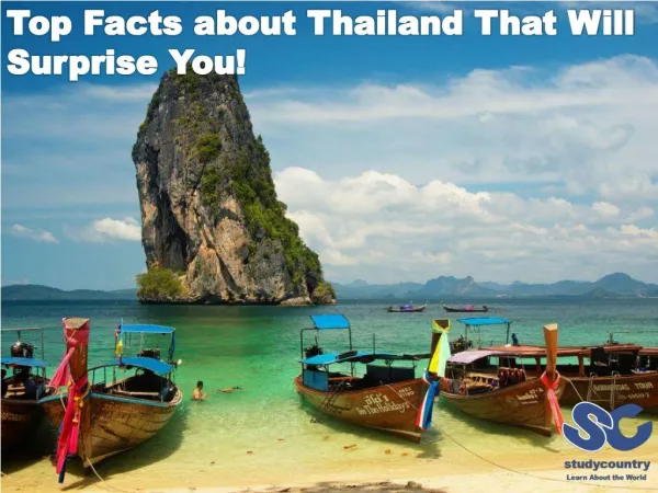 Top Facts about Thailand That Will Surprise You!
