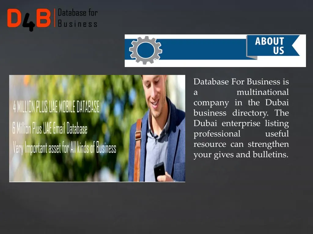 database for business is a multinational company