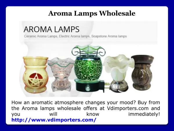 Aroma Lamps Wholesale