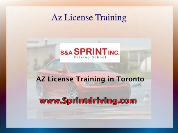 Az License Training