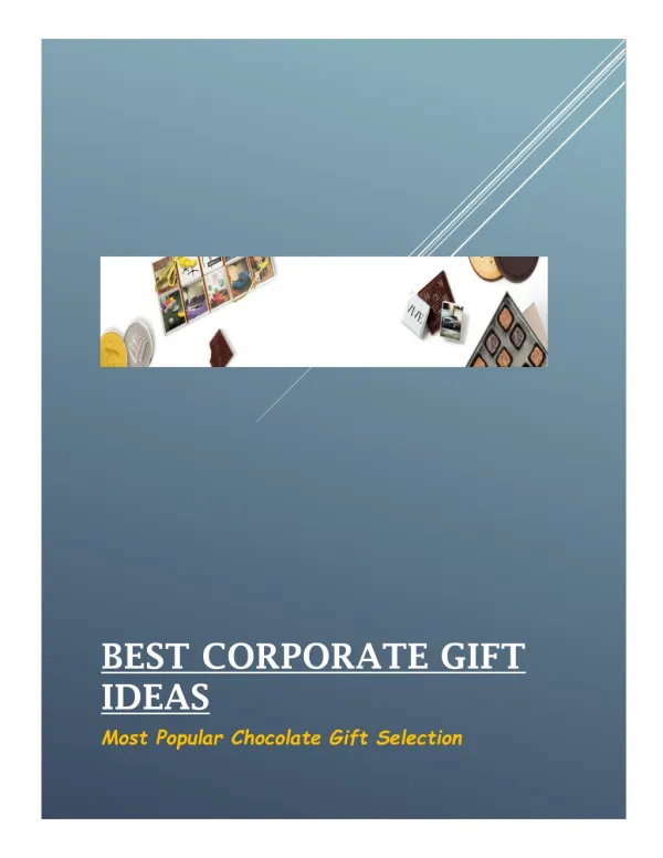 Best Corporate Gift Ideas