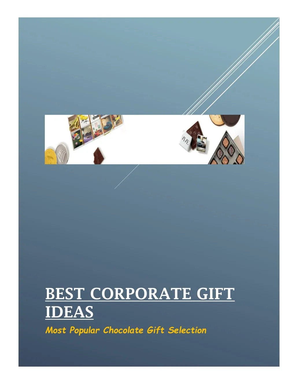 best corporate gift ideas most popular chocolate