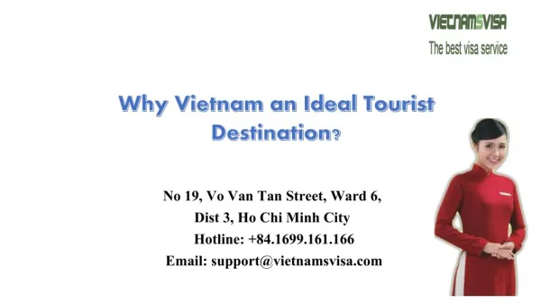 Why Vietnam an Ideal Tourist Destination?