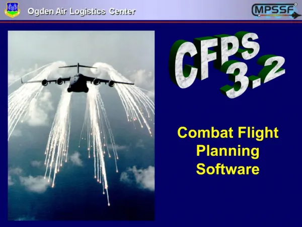 Combat Flight Planning Software