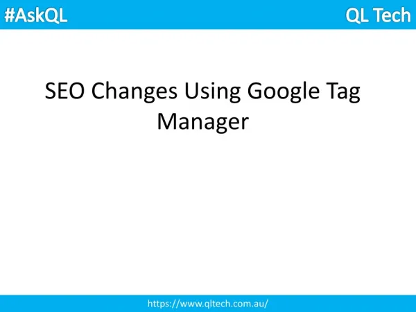 Google's Tag Manager is one of the best things introduced for digital marketers