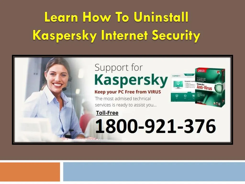 learn how to uninstall kaspersky internet security