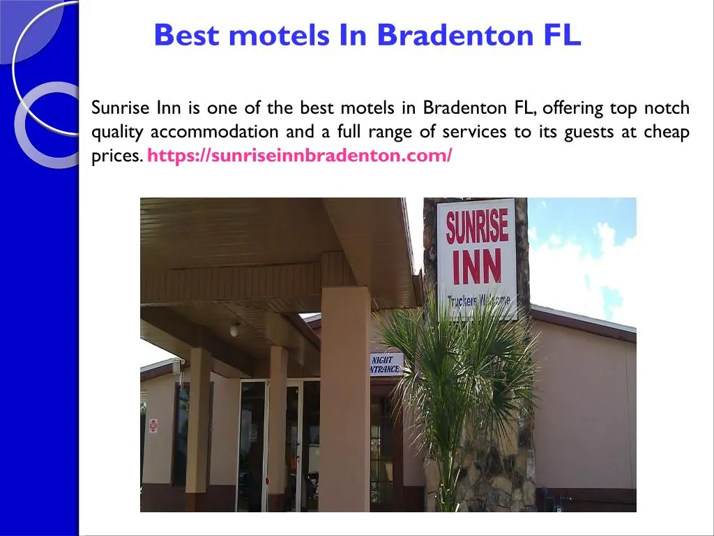 best motels in bradenton fl