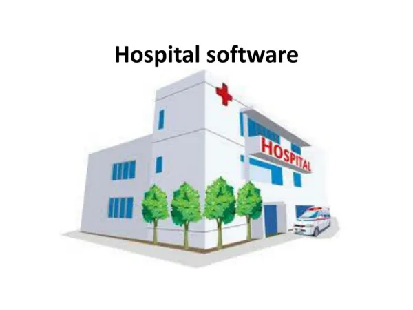 Hospital Management Software - Bilytica