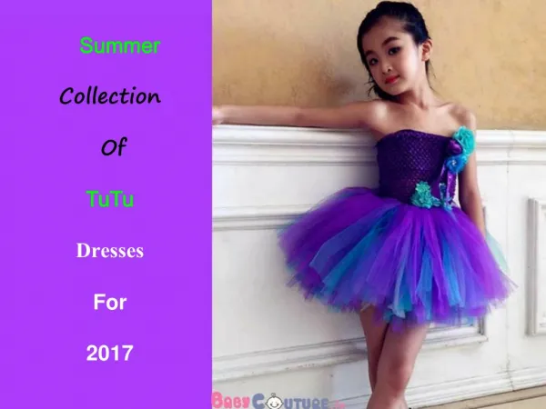 Summer Collection Of Tutu Dresses