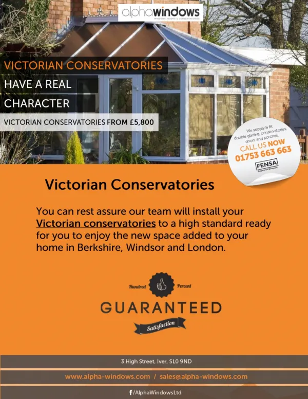 Victorian Conservatories