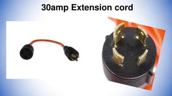 30amp Extension Cord