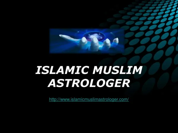 Best Islamic muslim Astrologer