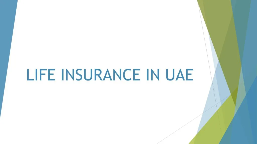 life insurance in uae