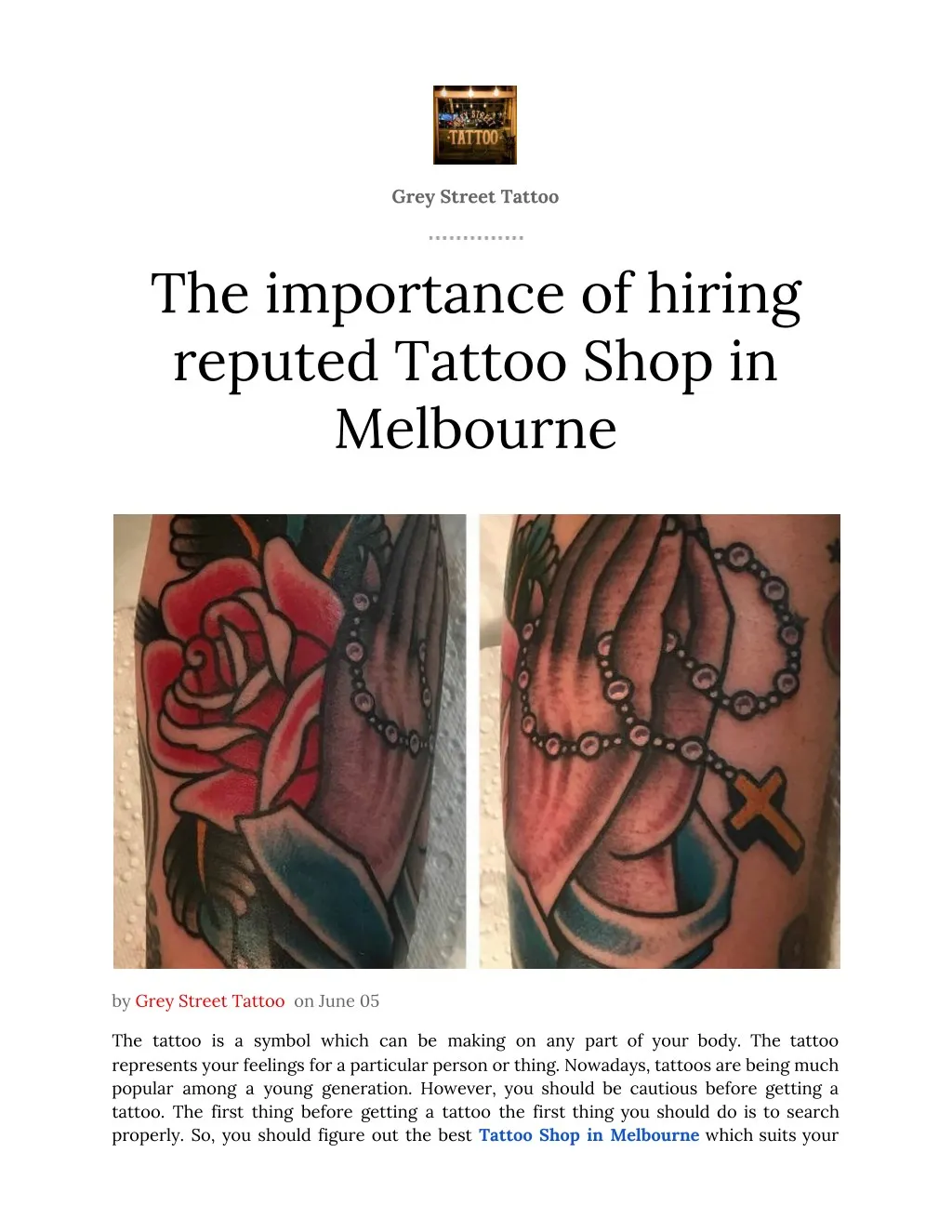 Details 73+ tattoo places melbourne super hot