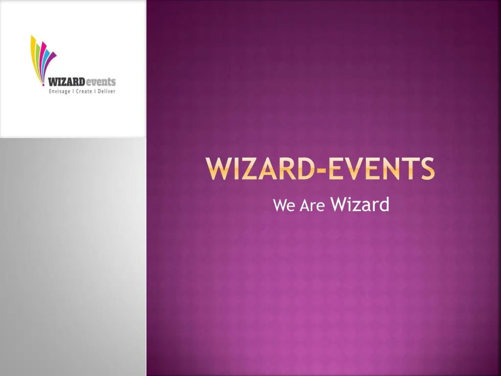 wizard events