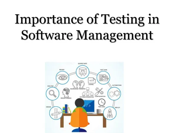 Importance of Testing in Software Management