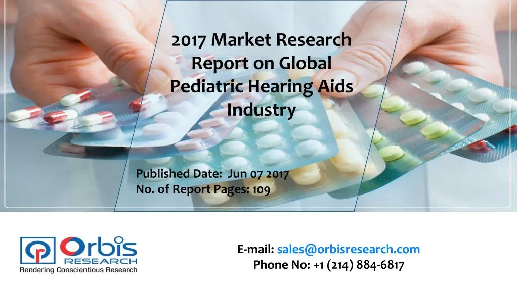 2017 market research report on global pediatric