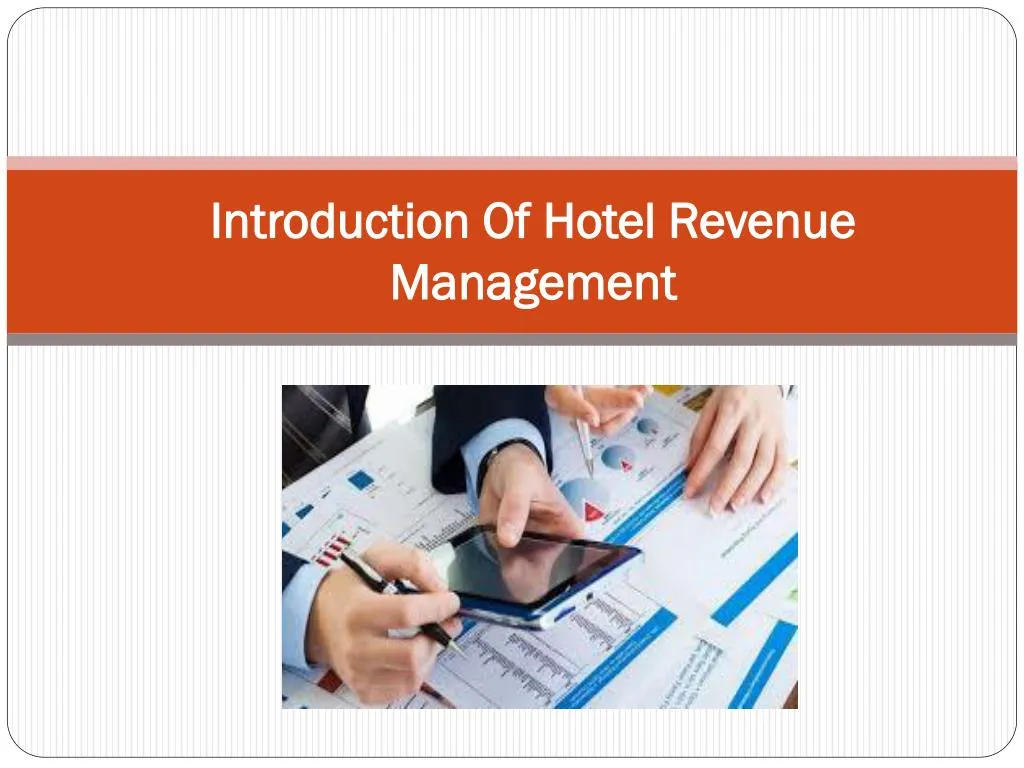 introduction of hotel revenue management
