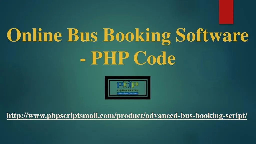 online bus booking software php code