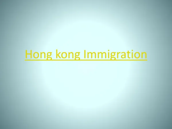 Immigration to Hong Kong from India