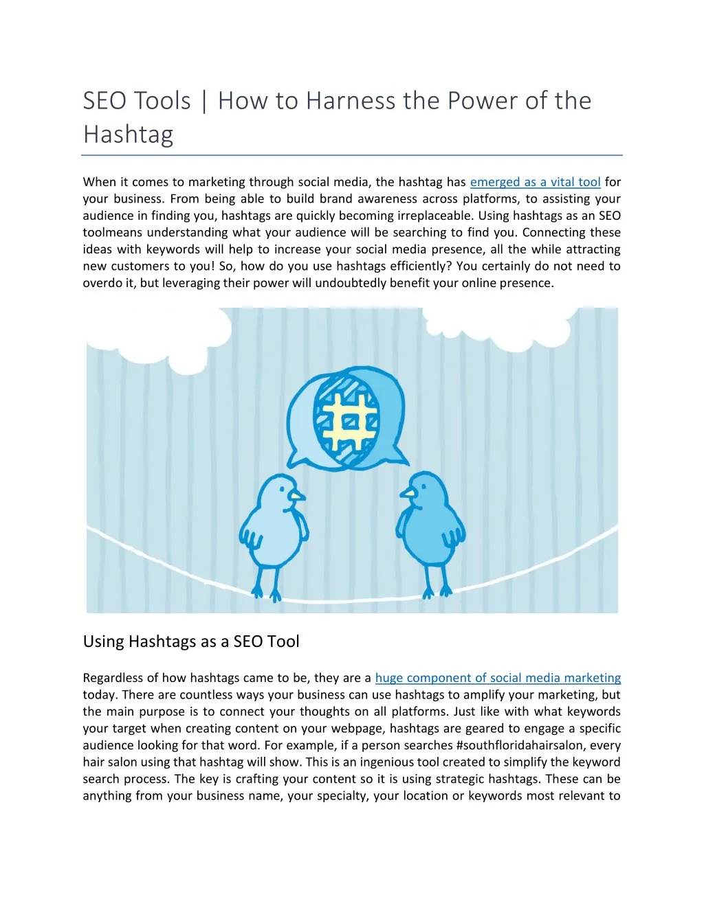 seo tools how to harness the power of the hashtag