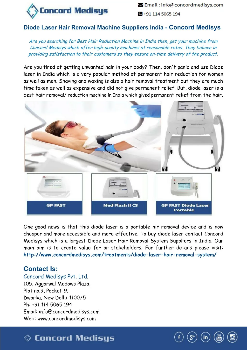 diode laser hair removal machine suppliers india