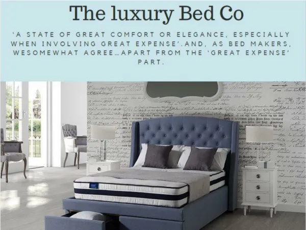 Best Memory Foam - The luxury Bed Co