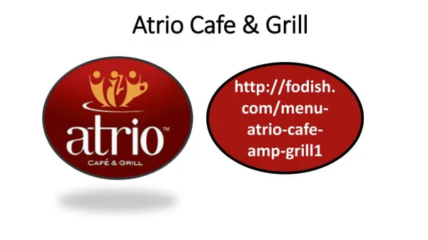 Atrio Cafe & Grill