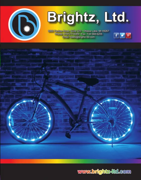 Brightz Bike Light 2017