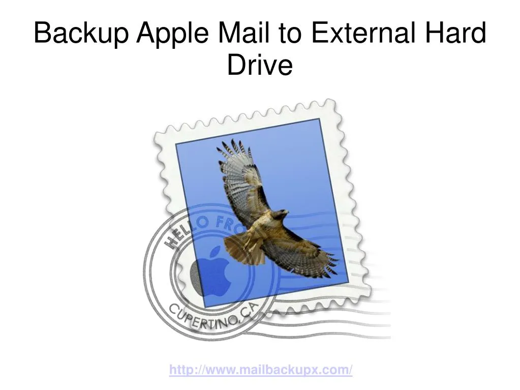 backup apple mail to external hard drive