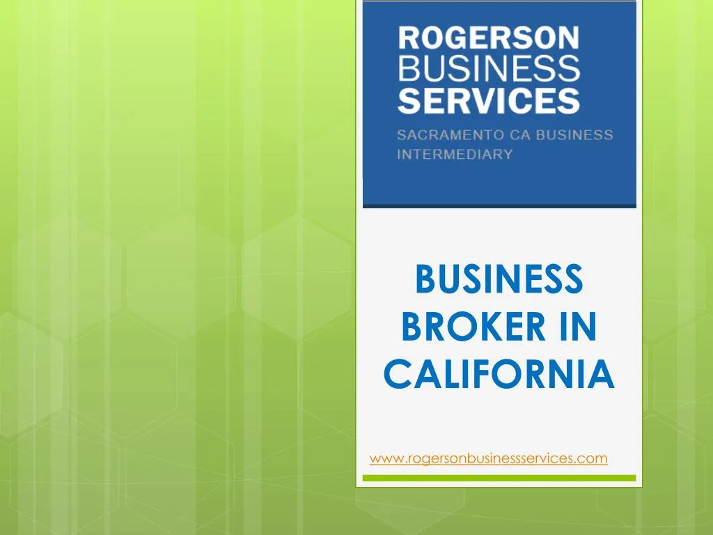 business broker in california