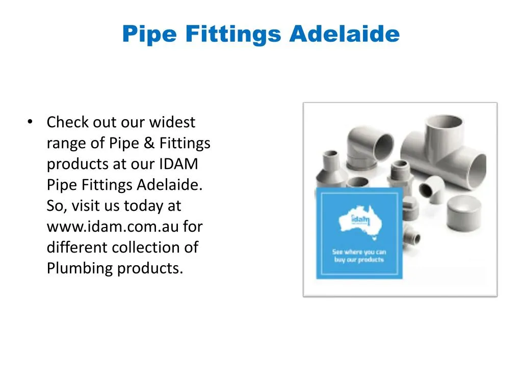 pipe fittings adelaide